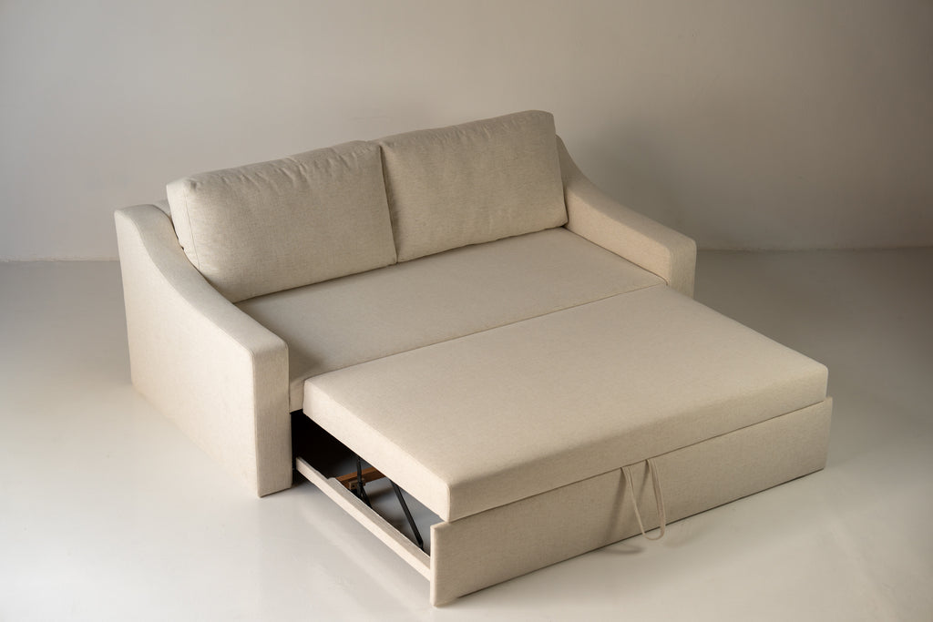 Charleston Sofa Bed Pull Out Footrest Perspective View 6