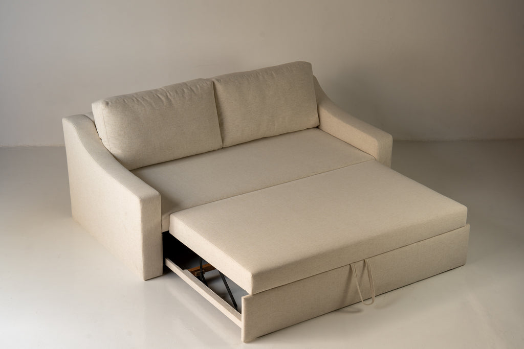 Charleston Sofa Bed Pull Out Footrest Perspective View 8