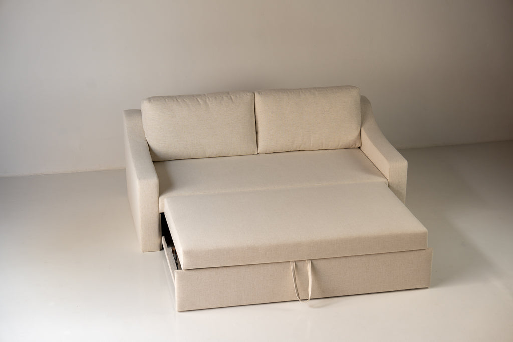 Charleston Sofa Bed Pull out Footrest Perspective View 4