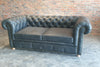 Chesterfield Leather Sofa 2 Seater Front view