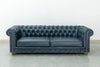 Chesterfield Leather Sofa 3 Seater