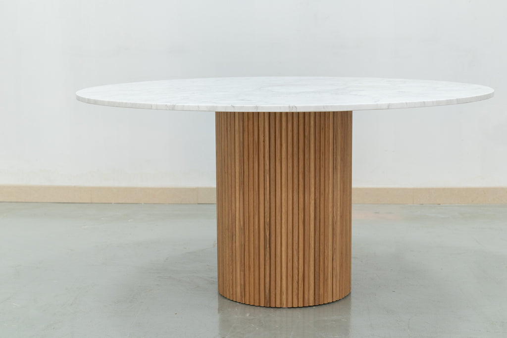 Christina Dining Table Front Perspective View 4