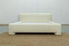 Chunky Boucle Bed Front view
