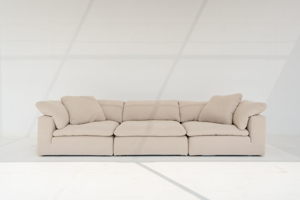 Cloud Sofa 3 Seater Front Perspective View 1