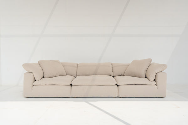 Cloud Sofa 3 Seater Front Perspective View 1