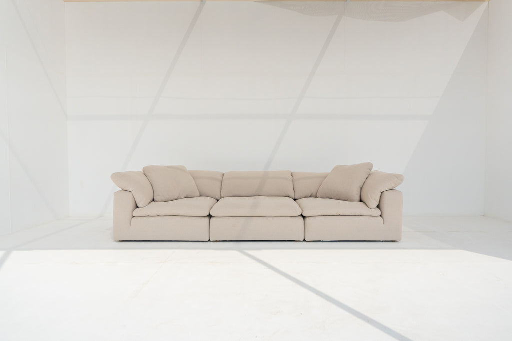 Cloud Sofa 3 Seater Front Perspective View 2