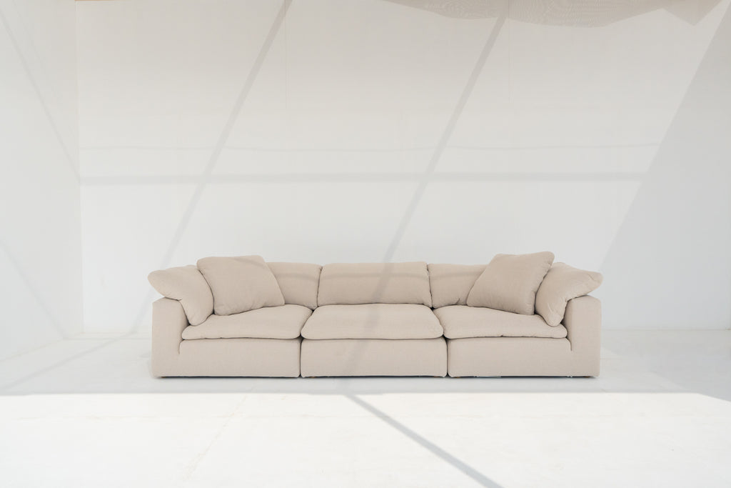 Cloud Sofa 3 Seater Front Perspective View 3