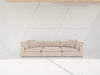 Cloud Sofa 3 Seater Front Perspective View 4