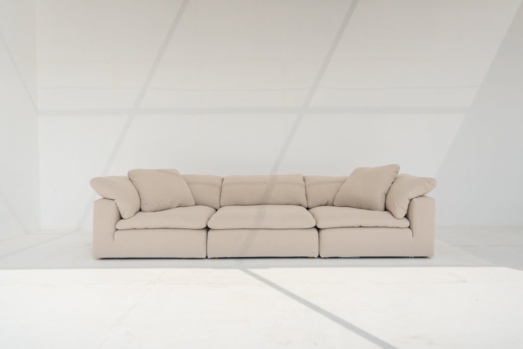 Cloud Sofa 3 Seater Front Perspective View 5