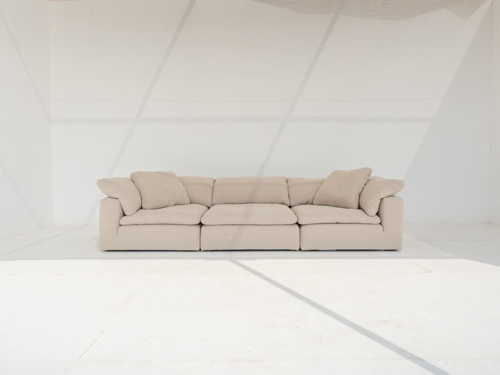 Cloud Sofa 3 Seater Front Perspective View 6