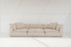 Cloud Sofa 3 Seater Front Perspective View 7 