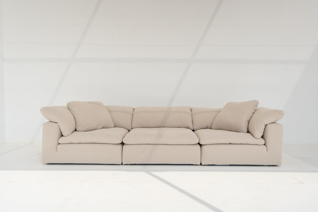 Cloud Sofa 3 Seater Front Perspective View 7 