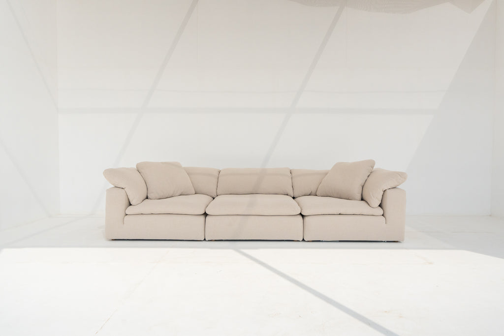Cloud Sofa 3 Seater Front Perspective View 9