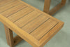 Coastal Teak Outdoor Bench