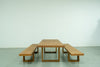 Coastal Teak Outdoor Bench