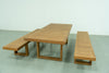 Coastal Teak Outdoor Bench