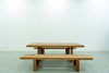 Coastal Teak Outdoor Bench