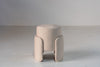 Column Upholstered Stool II Front View 1