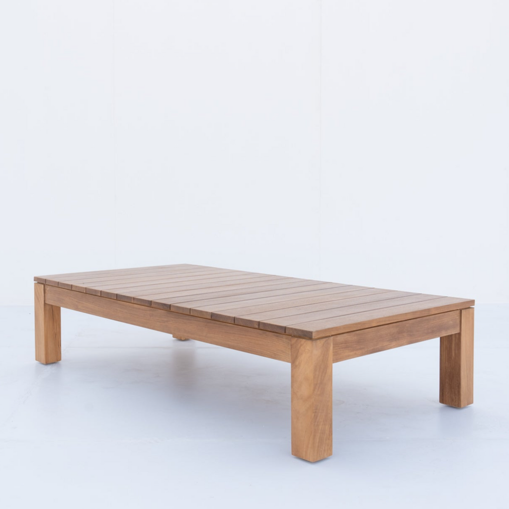 Contemporary Teak Coffee Table