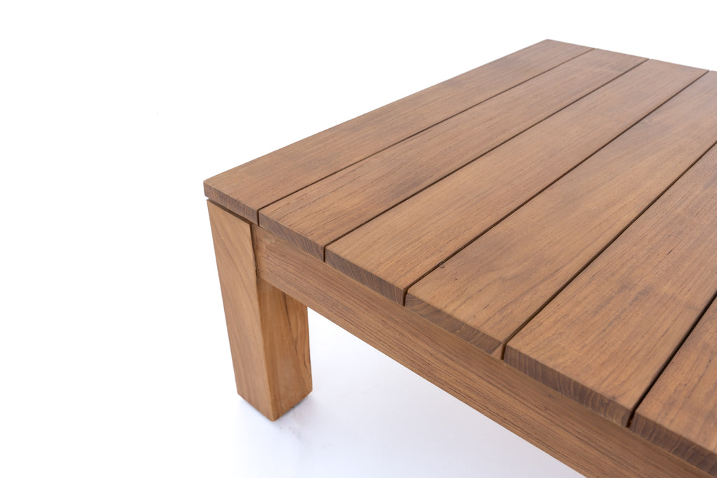 Contemporary Teak Coffee Table