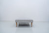 Cotswold Ticking Stripe Ottoman Front View 2