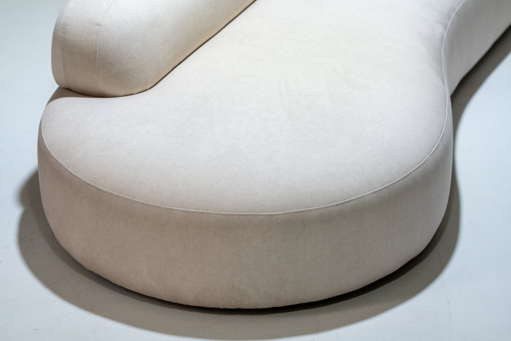 Crescent Sofa Close up Detailed View 2