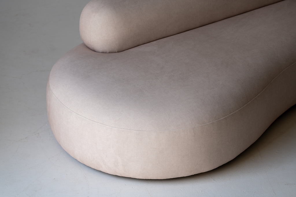 Crescent Sofa Close up Detailed View 3