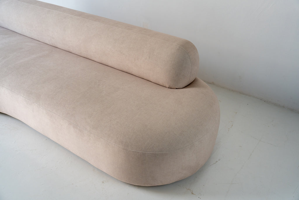 Crescent Sofa Close up Detailed View 4
