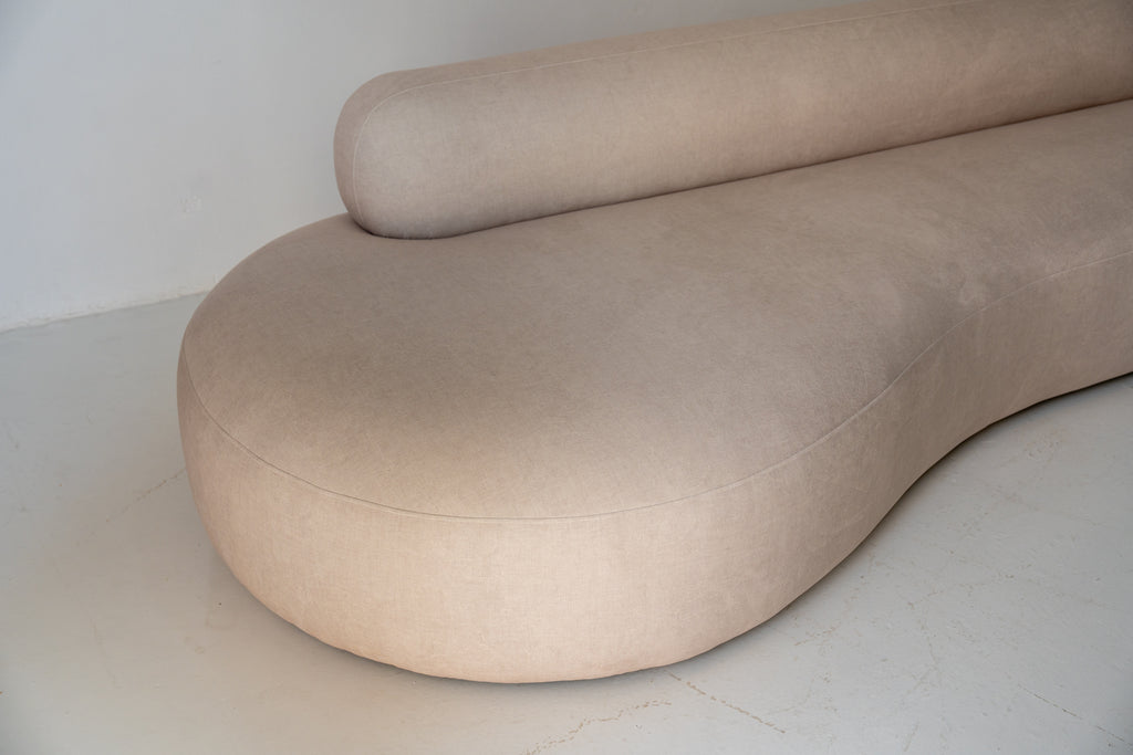 Crescent Sofa Close up Detailed View 5
