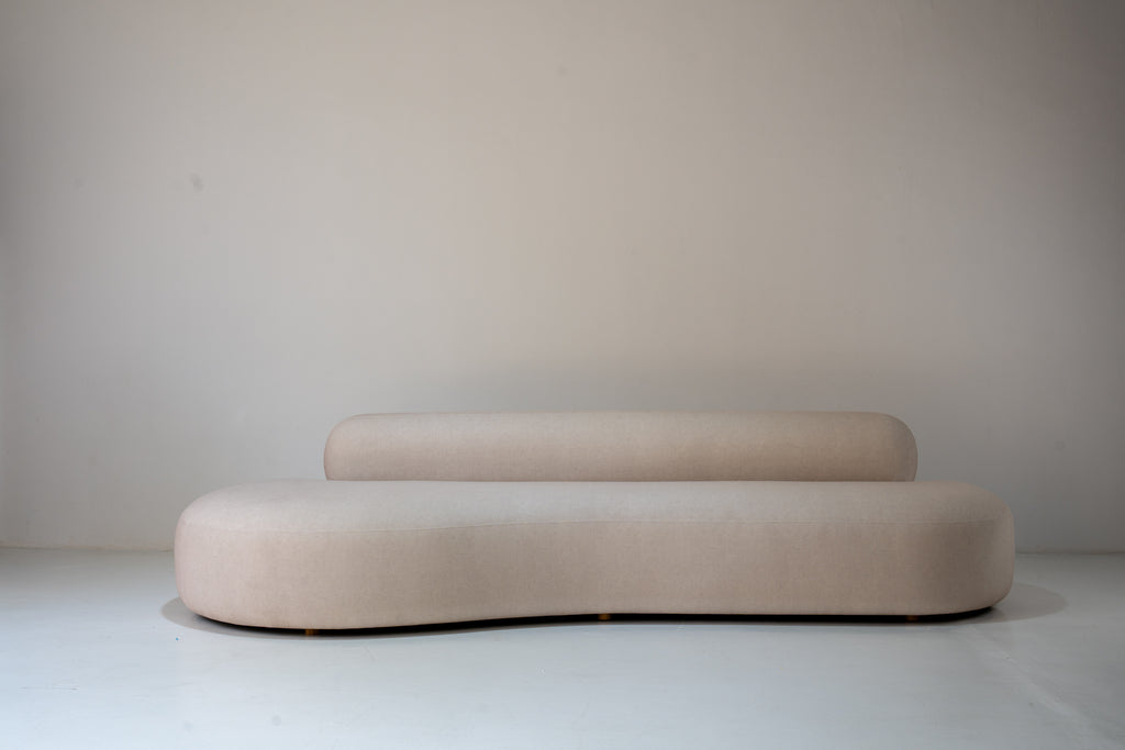 Crescent Sofa Front Perspective View 2