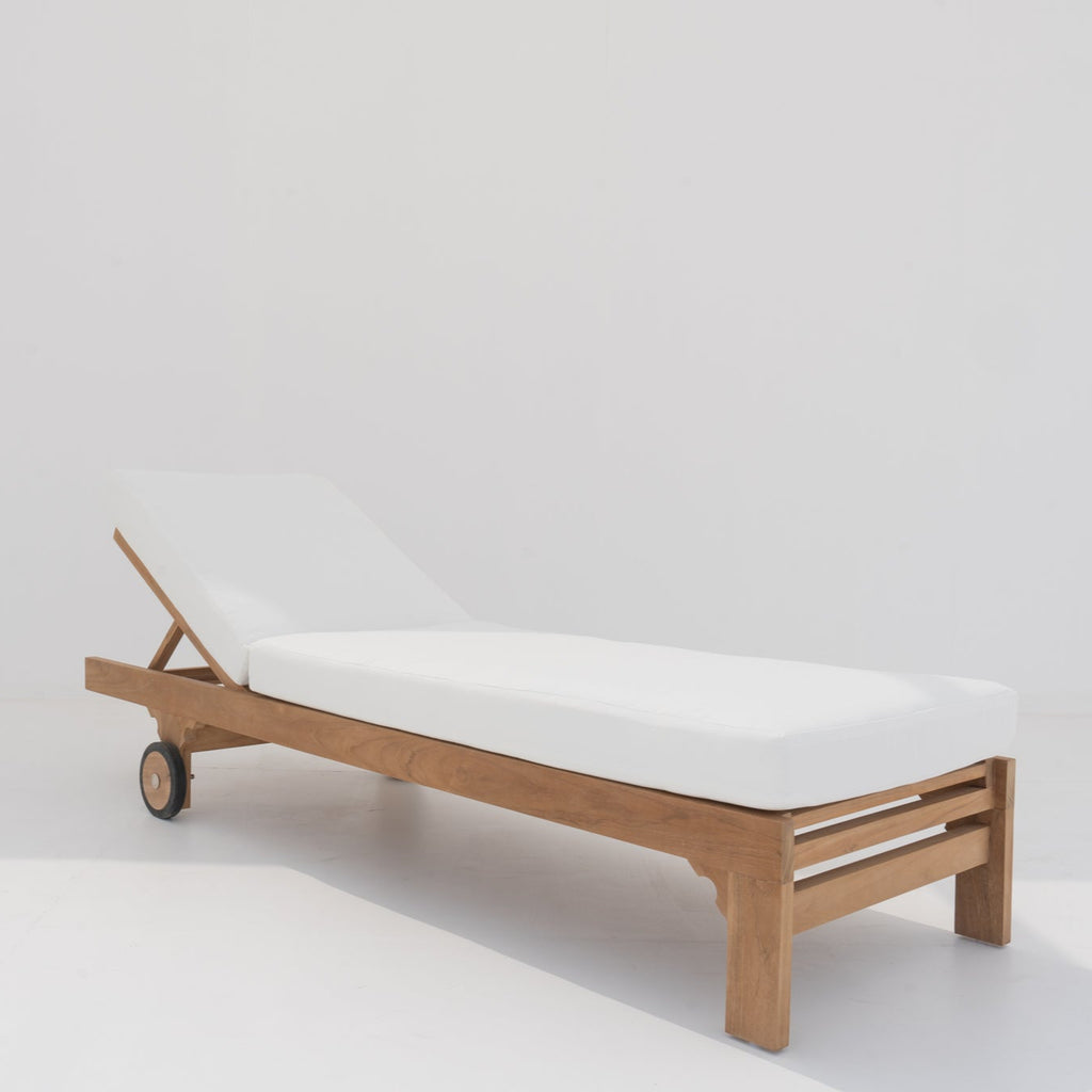 Dallas Teak Sun Lounger