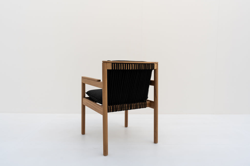 Del Mar Rope Dining Chair Back view 2