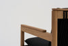 Del Mar Rope Dining Chair Back view 4
