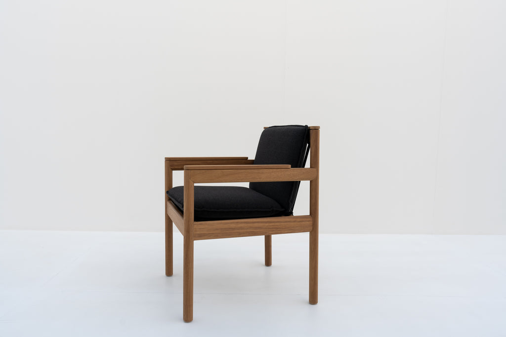 Del Mar Rope Dining Chair Side view