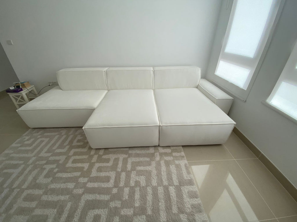 Denise Sofa Front Perspective View 11
