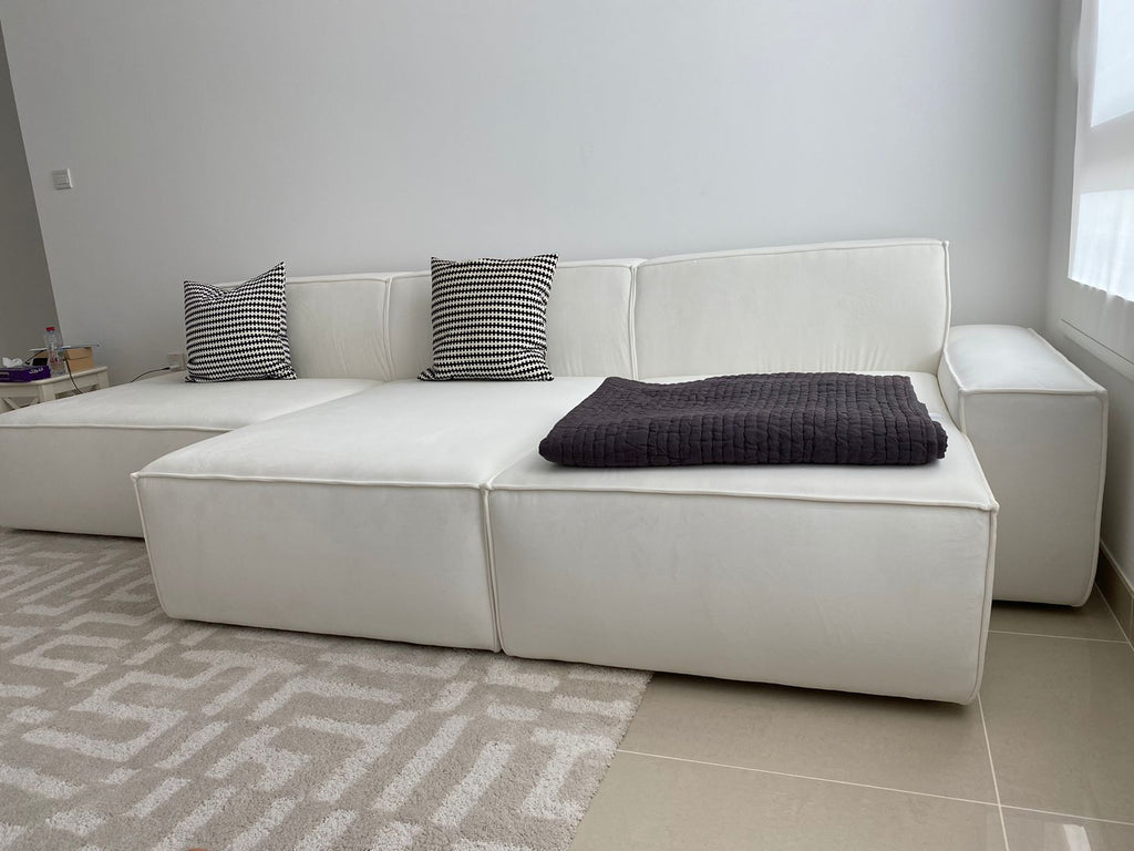 Denise Sofa Front Perspective View 3