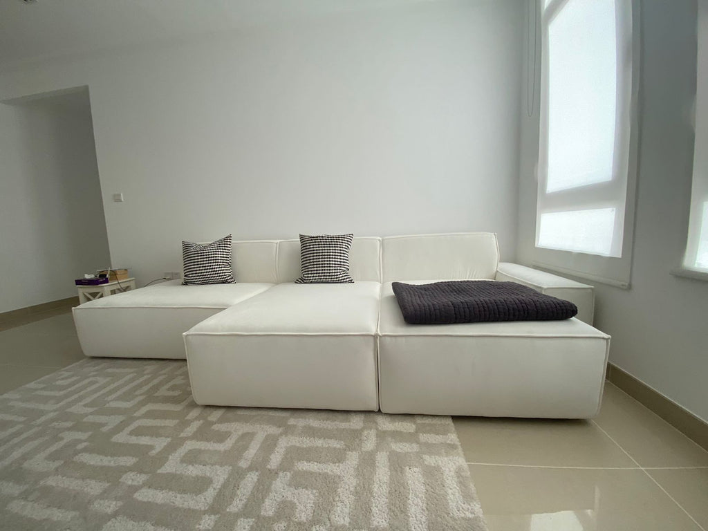 Denise Sofa Front Perspective View 6