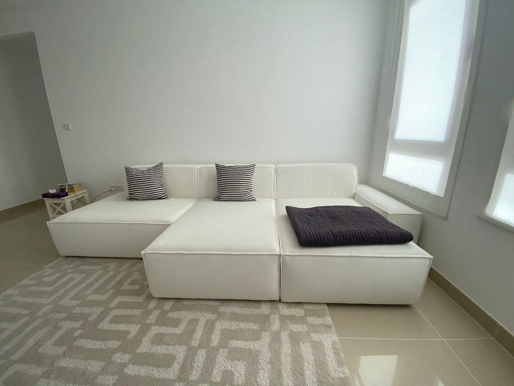 Denise Sofa Front Perspective View 7