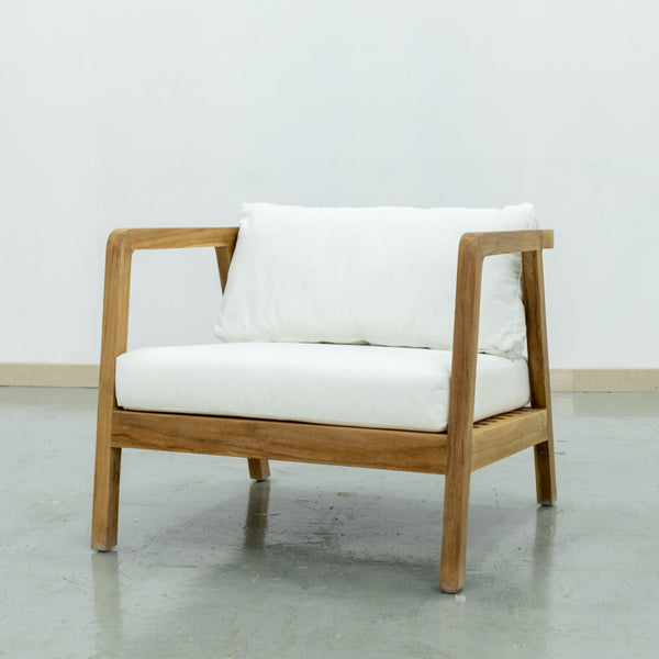 Dexx Teak & Rope Single Seater