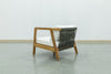 Dexx Teak & Rope Single Seater Back view