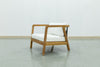 Dexx Teak & Rope Single Seater Side view