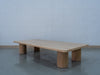 Drift Travertine Coffee Table Perspective View 3