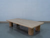 Drift Travertine Coffee Table Perspective View 4