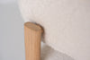 Dune Oak Dining Chair Detailed Fabric Texture View 5