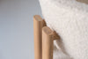 Dune Oak Dining Chair Detailed Fabric Texture View 7