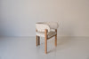 Dune Oak Dining Chair Perspective View 3
