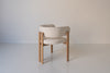 Dune Oak Dining Chair Perspective View 6