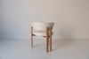 Dune Oak Dining Chair Perspective View 8