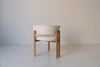 Dune Oak Dining Chair Perspective View 9