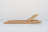 Dune Teak Sun Lounger Side view 6